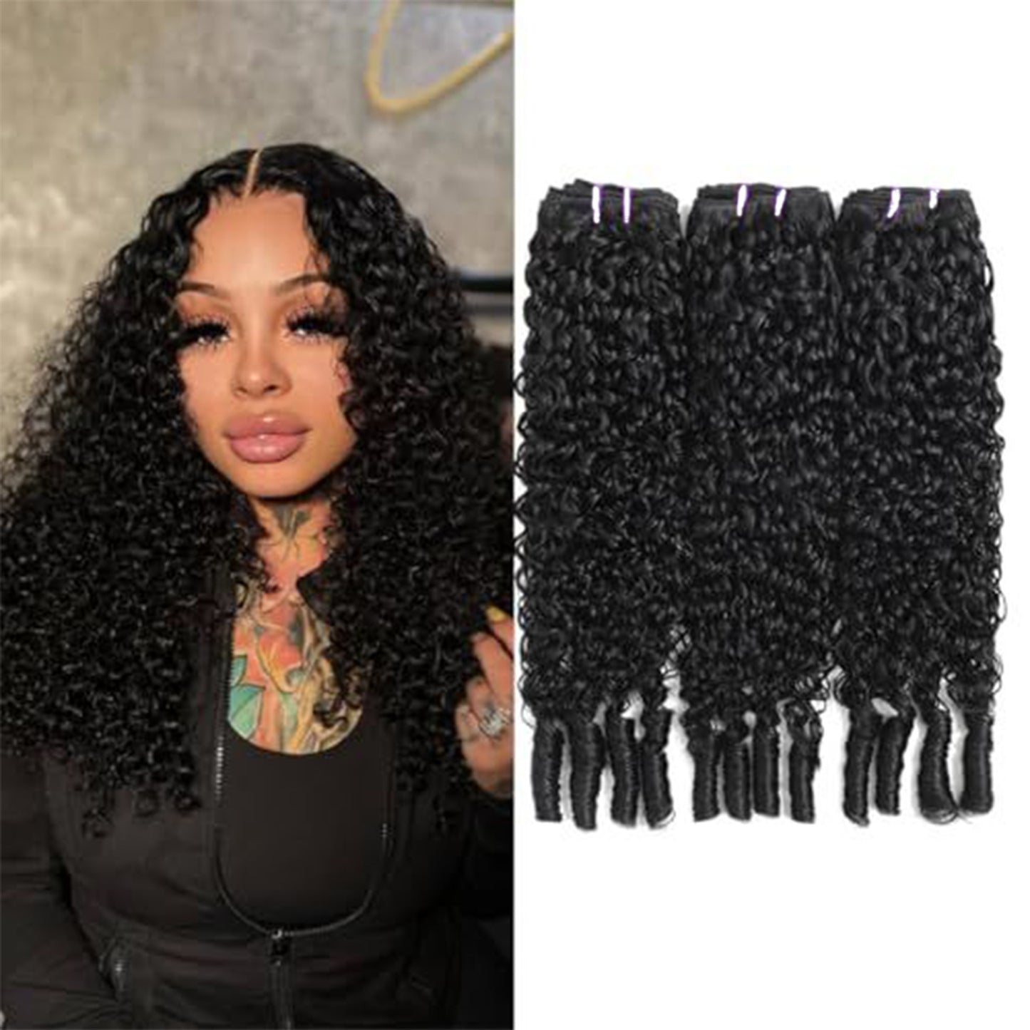 Fashion Qu Hair Weft Clockwork Human Other Wig