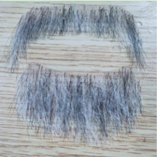 Men's Film Television Makeup Beard Props Real Human Hair Simulation Tin Other Wig