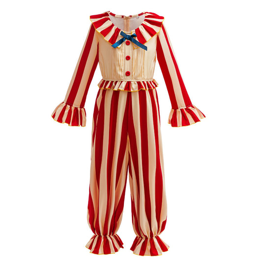 Cornfield Clown Halloween Party Costume Horror Movie Children's Suit