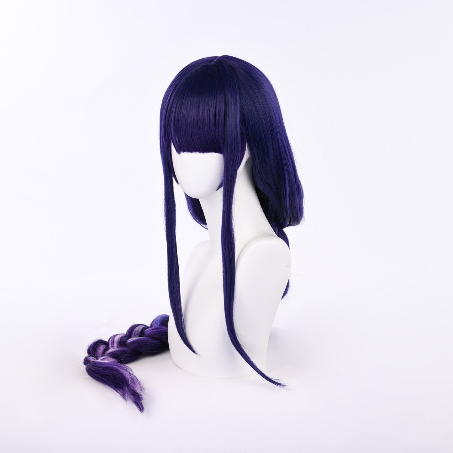 Anime Original God Thunder General Bold Twist Braid Highlight Gradient Wig Long Curls