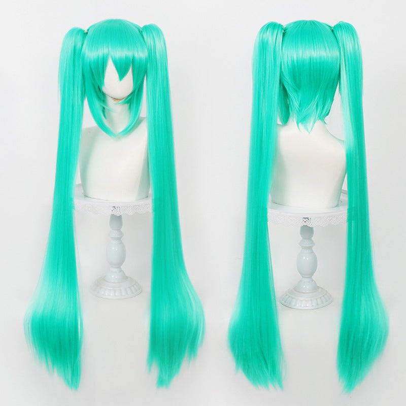 Attractive Beautiful Comfortable Snow Split Ponytail Cos Wig