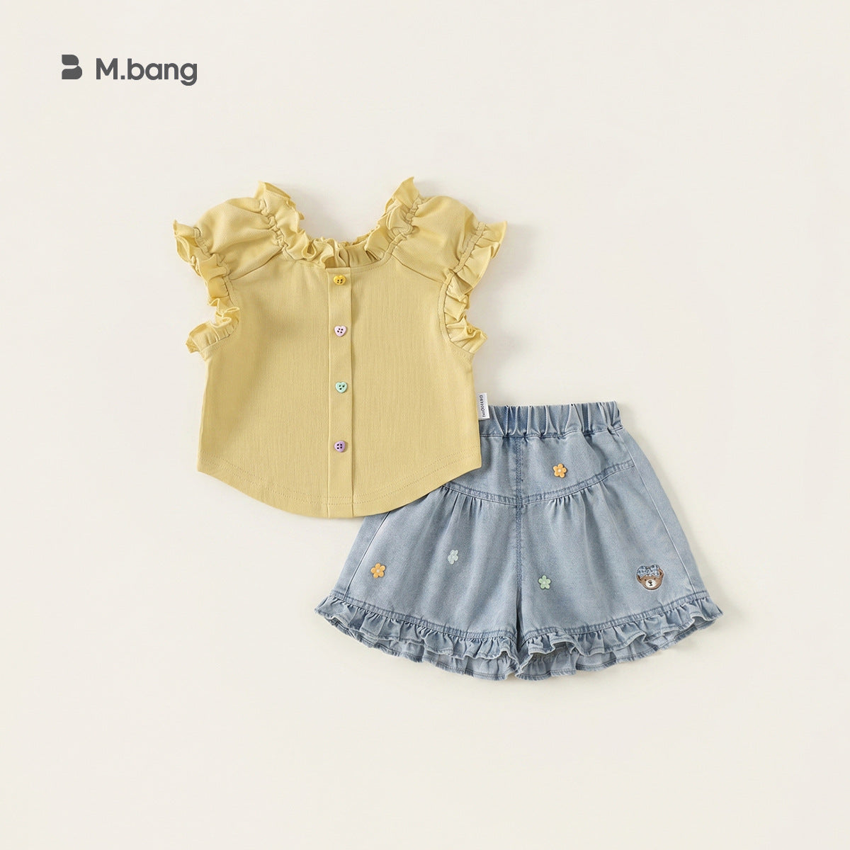 Children's Clothing Summer Clothes Sweet Ruffled Short-sleeved Children's T-shirt