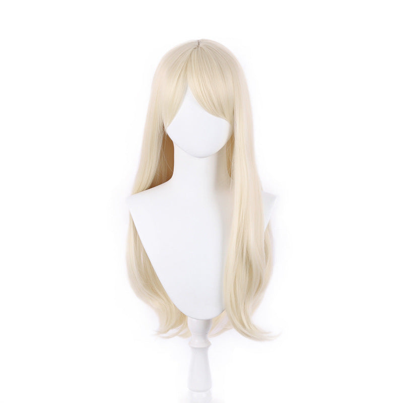 Classy Left Movie Barbie Light Golden Cos Wig