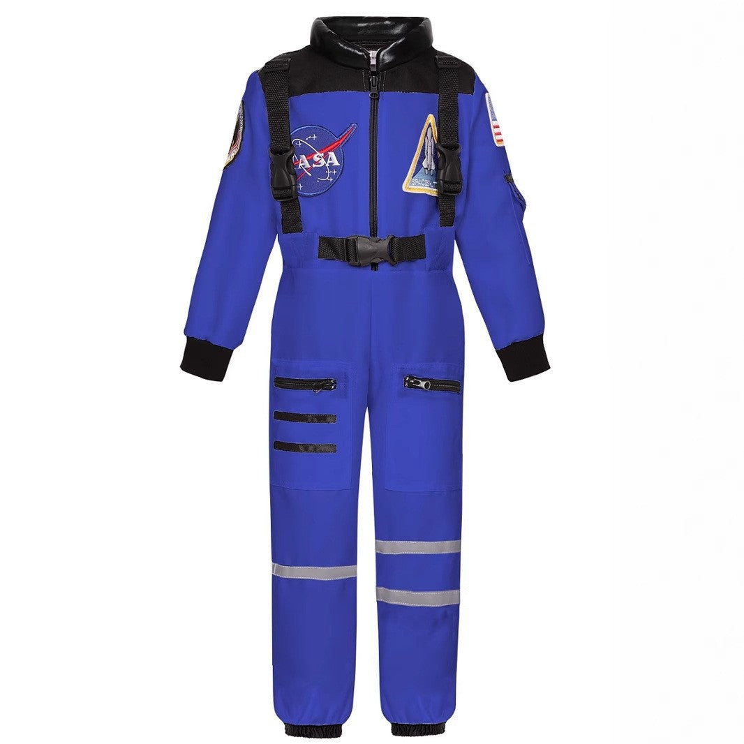 Children's Space Halloween Astronaut Costume Festival Party Children's Suit
