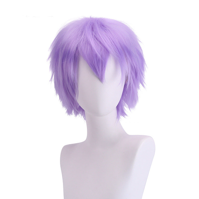 Men's Main Less Short Hair Color Universal Cos Wig