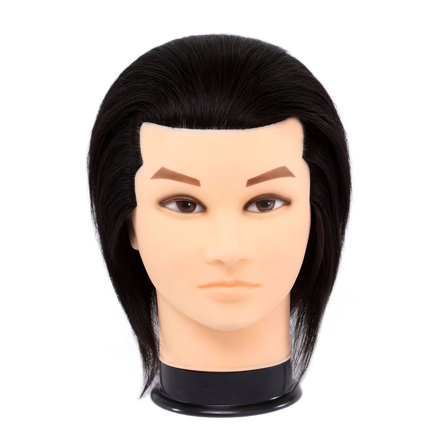 Men's Head Model Hot Dyeing All Real Hair Barber Other Wig