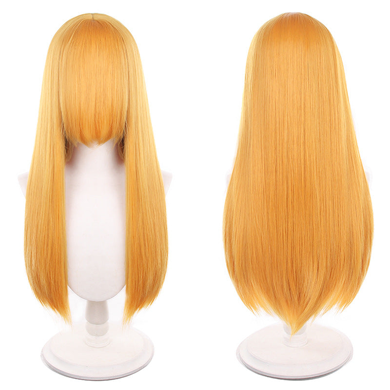 Universal Long Straight Weight Shape Head Cos Wig