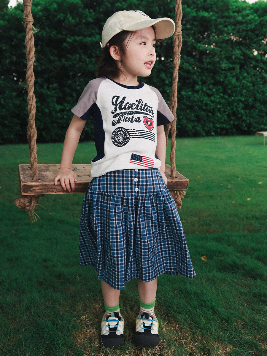 Children's Short-sleeved Summer Outdoor Sports Half Sleeve Children's T-shirt
