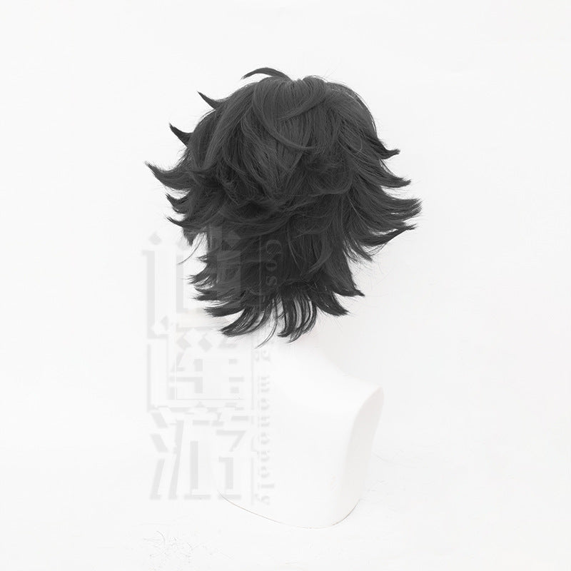V Explorer Fool Golden Simulation Human Cos Wig