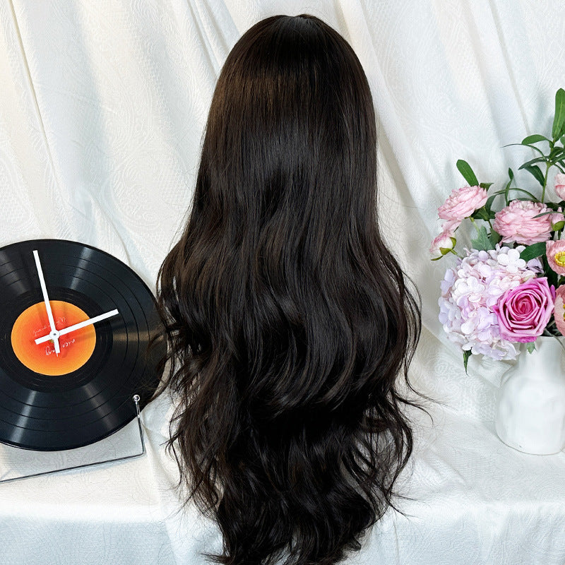 Artificial Long Curly Hair Natural Two-dimensional Other Wig