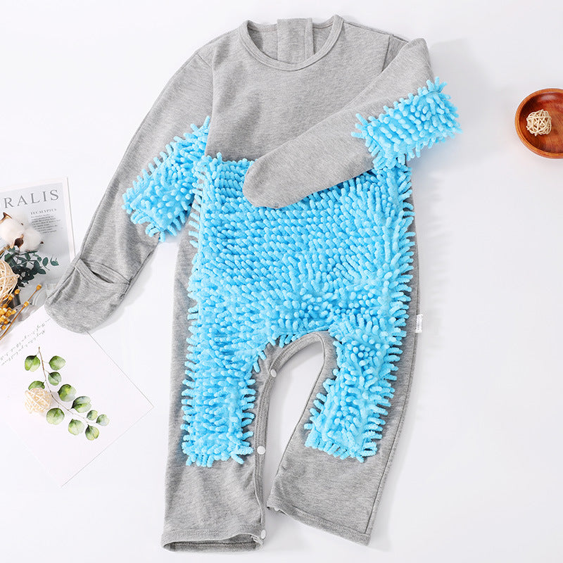 Stylish New Slouchy Mopping Crawling Gadget Jumpsuit, Climbing Suit