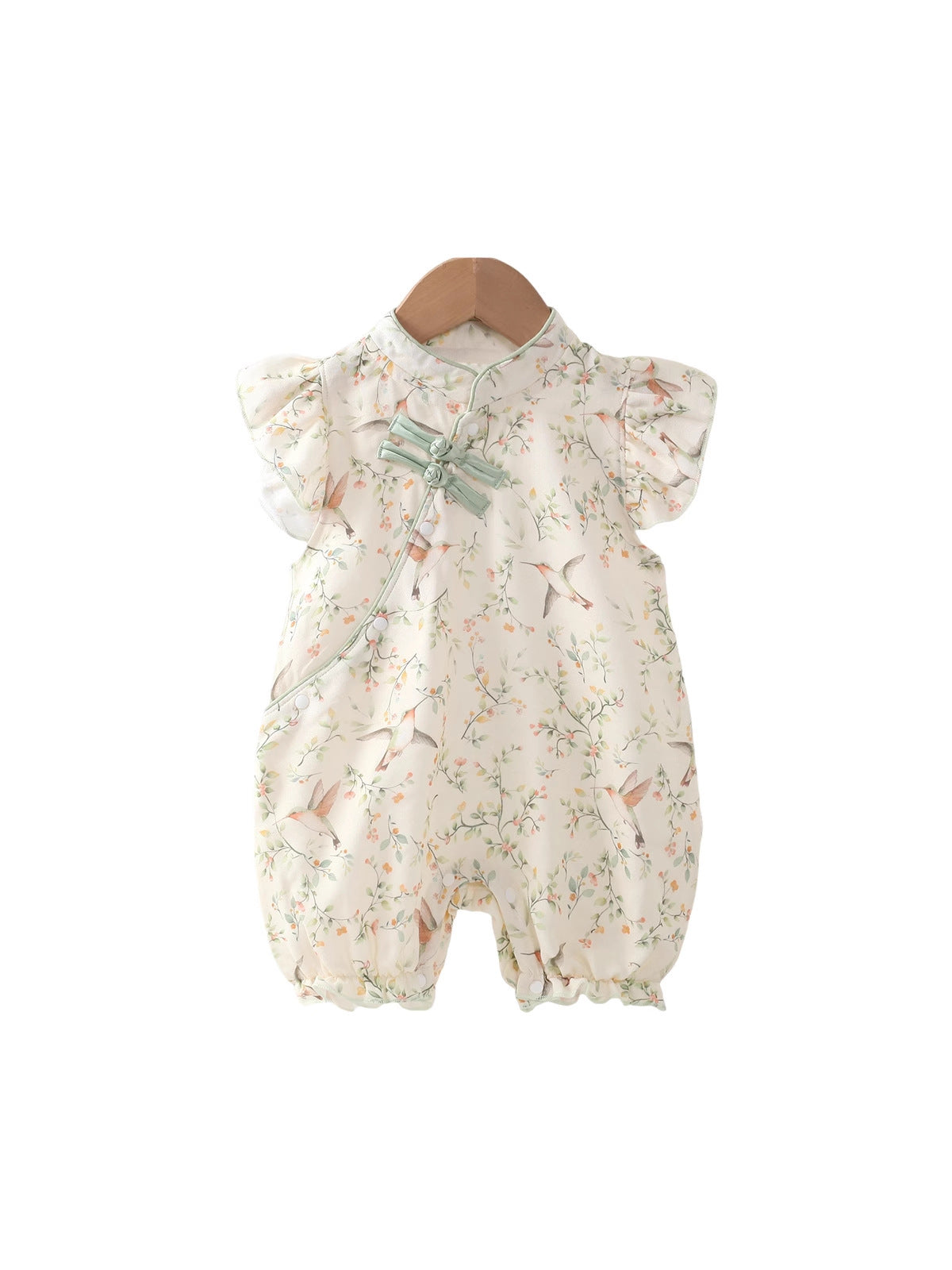 Buckle Jumpsuit Out Boneless Romper Jade Bamboo Jumpsuit, Climbing Suit