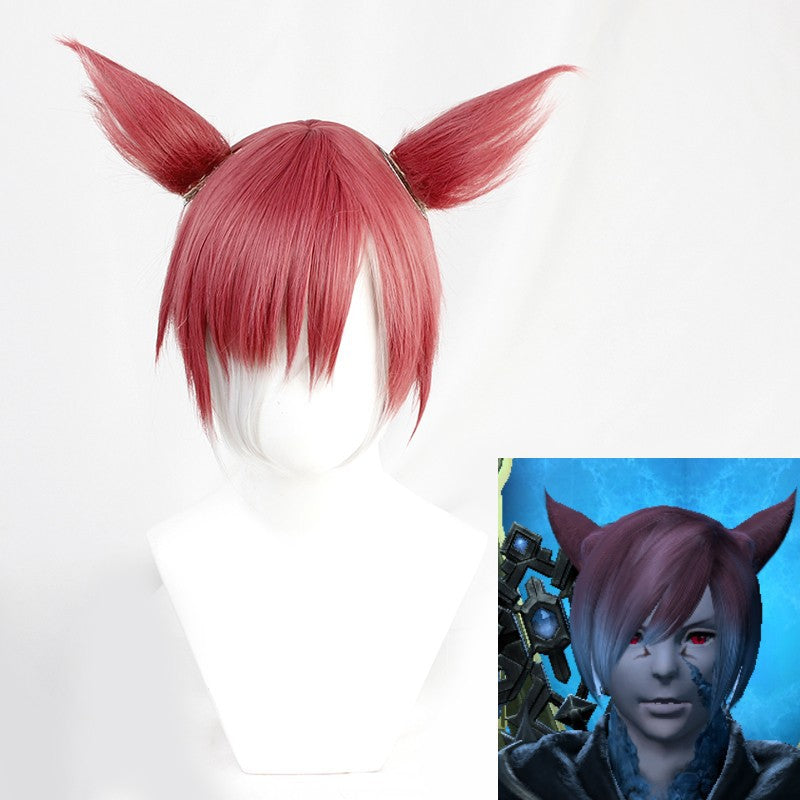 Free Man Final Fantasy Crystal Artificial Cos Wig