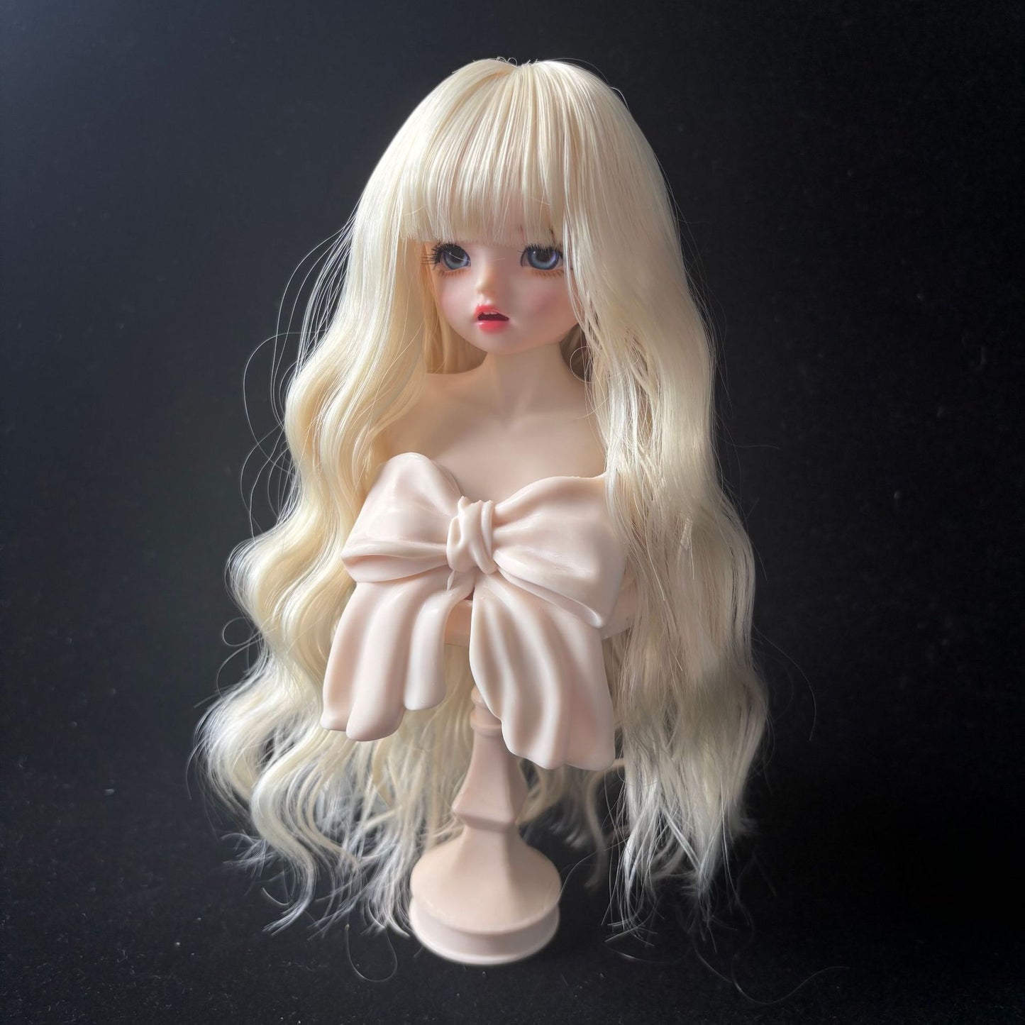 With Bangs Multicolor Small Curls Dress Up Cos Wig