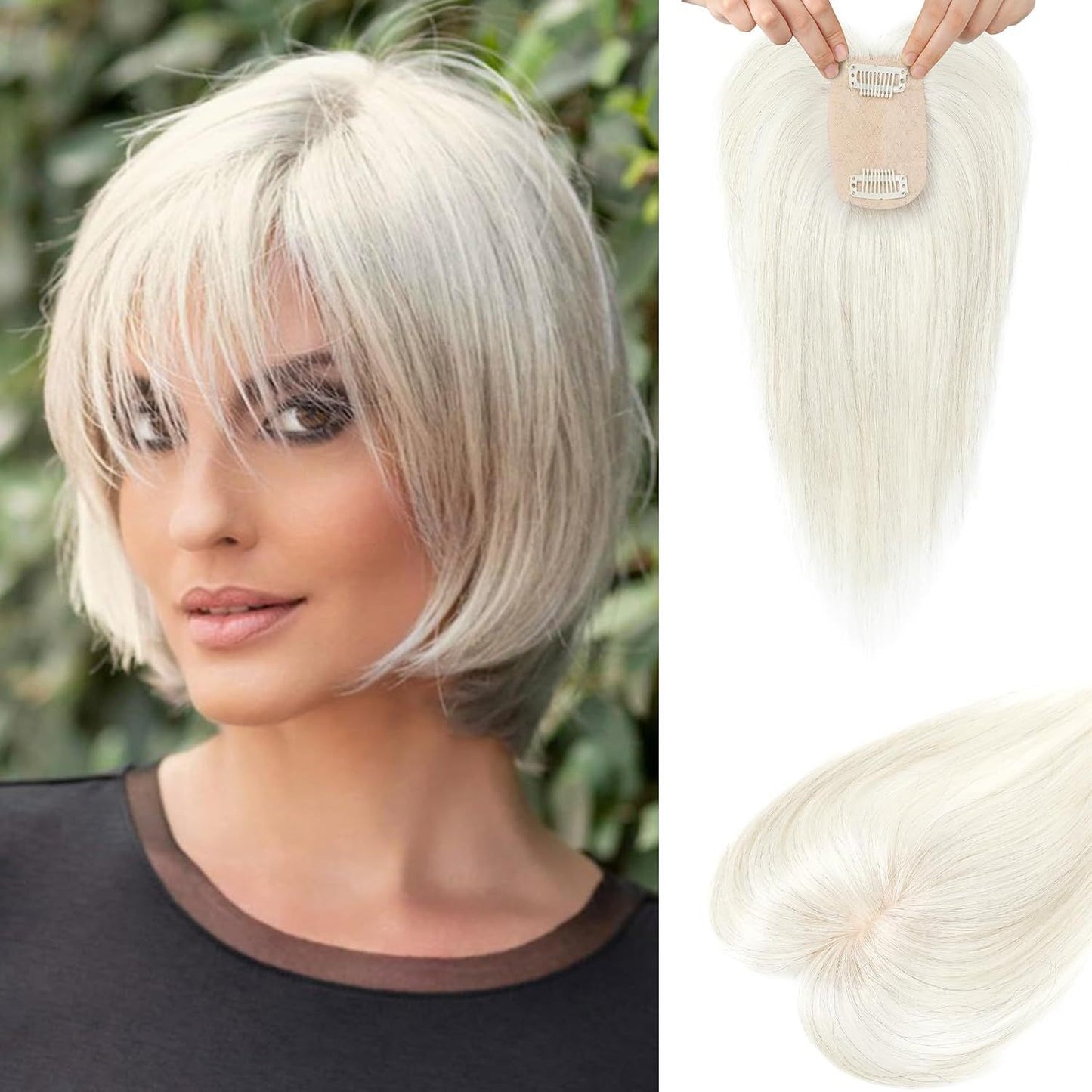Hair Supplementing Piece Real Human Golden Other Wig