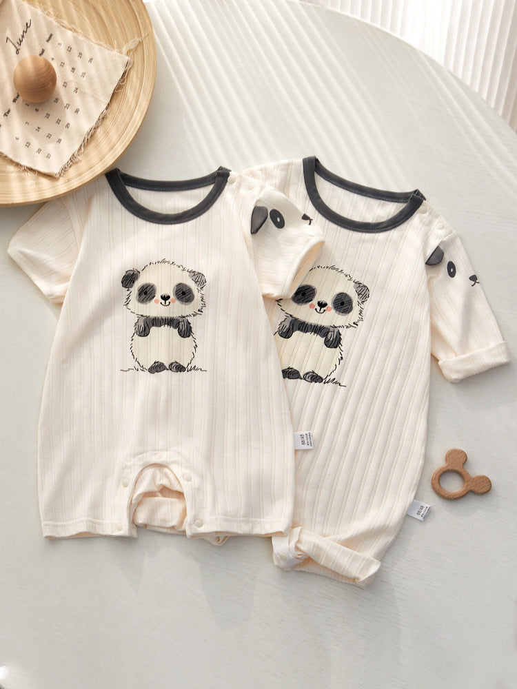 Jumpsuit Summer Infant Clothing Boy Short Jumpsuit, Climbing Suit
