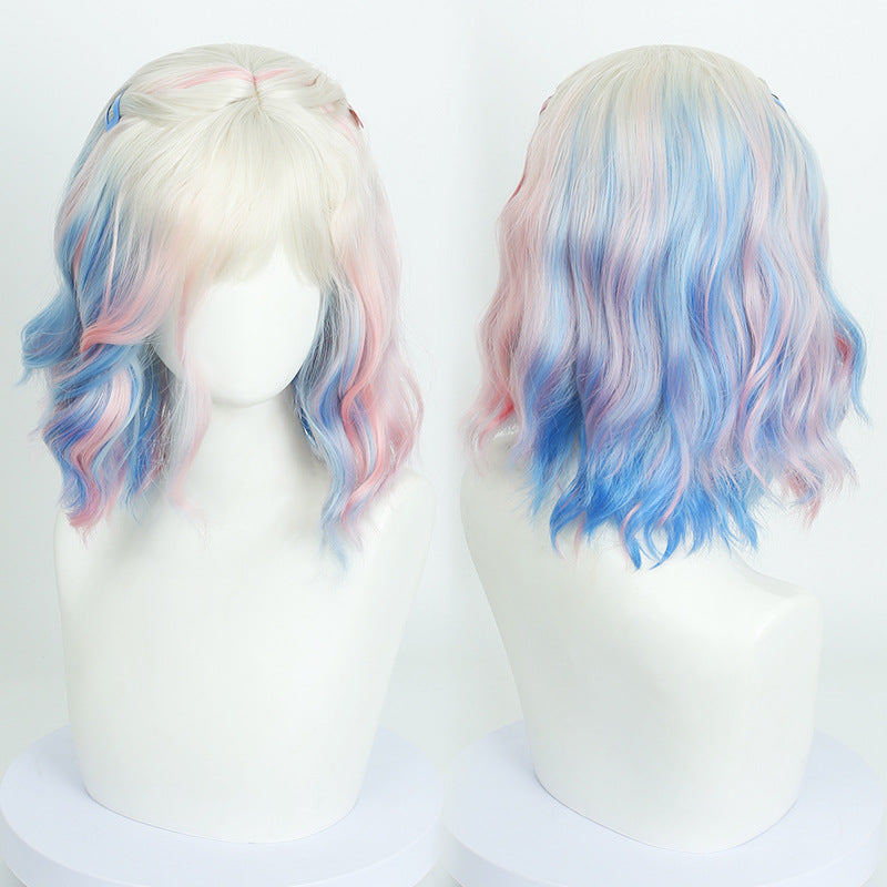 Wednesday Little Wolf Female 2 Color Scalp Cos Wig