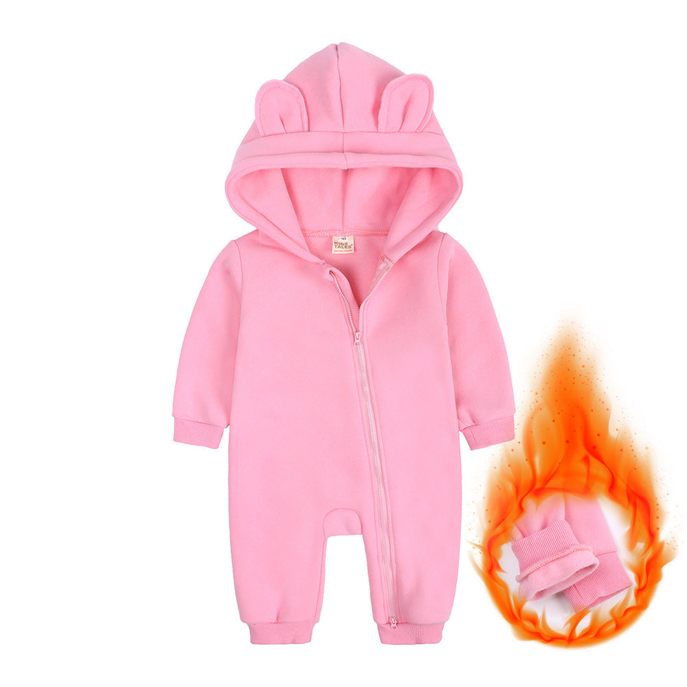 Jumpsuit Outwear Thickening Thermal Romper Born Jumpsuit, Climbing Suit