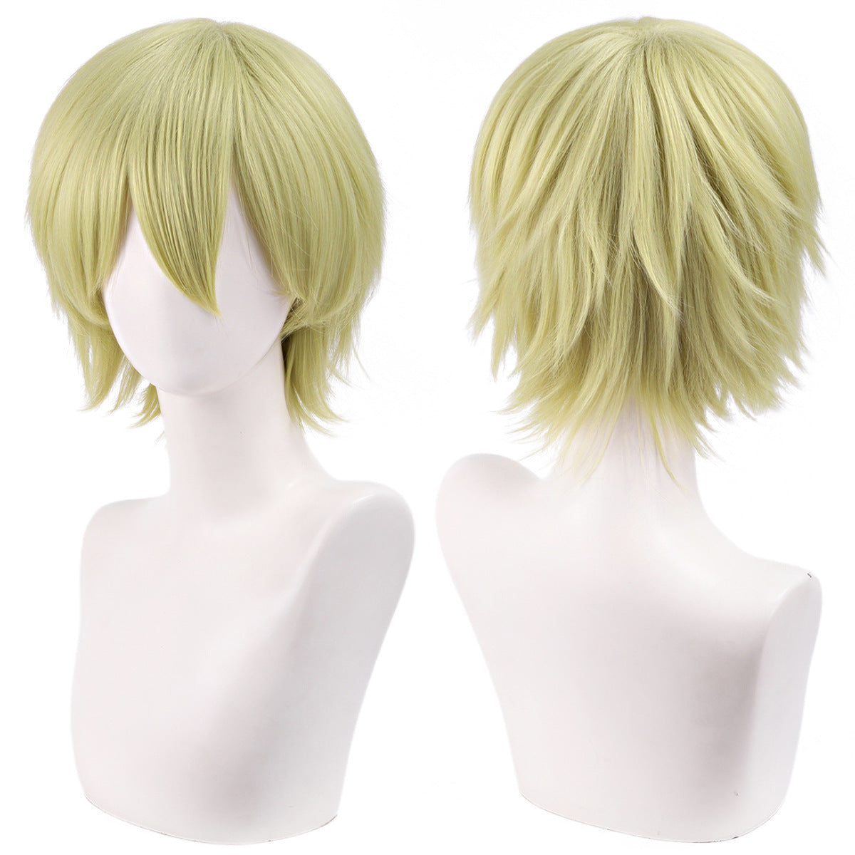Men's Main Less Short Hair Color Universal Cos Wig