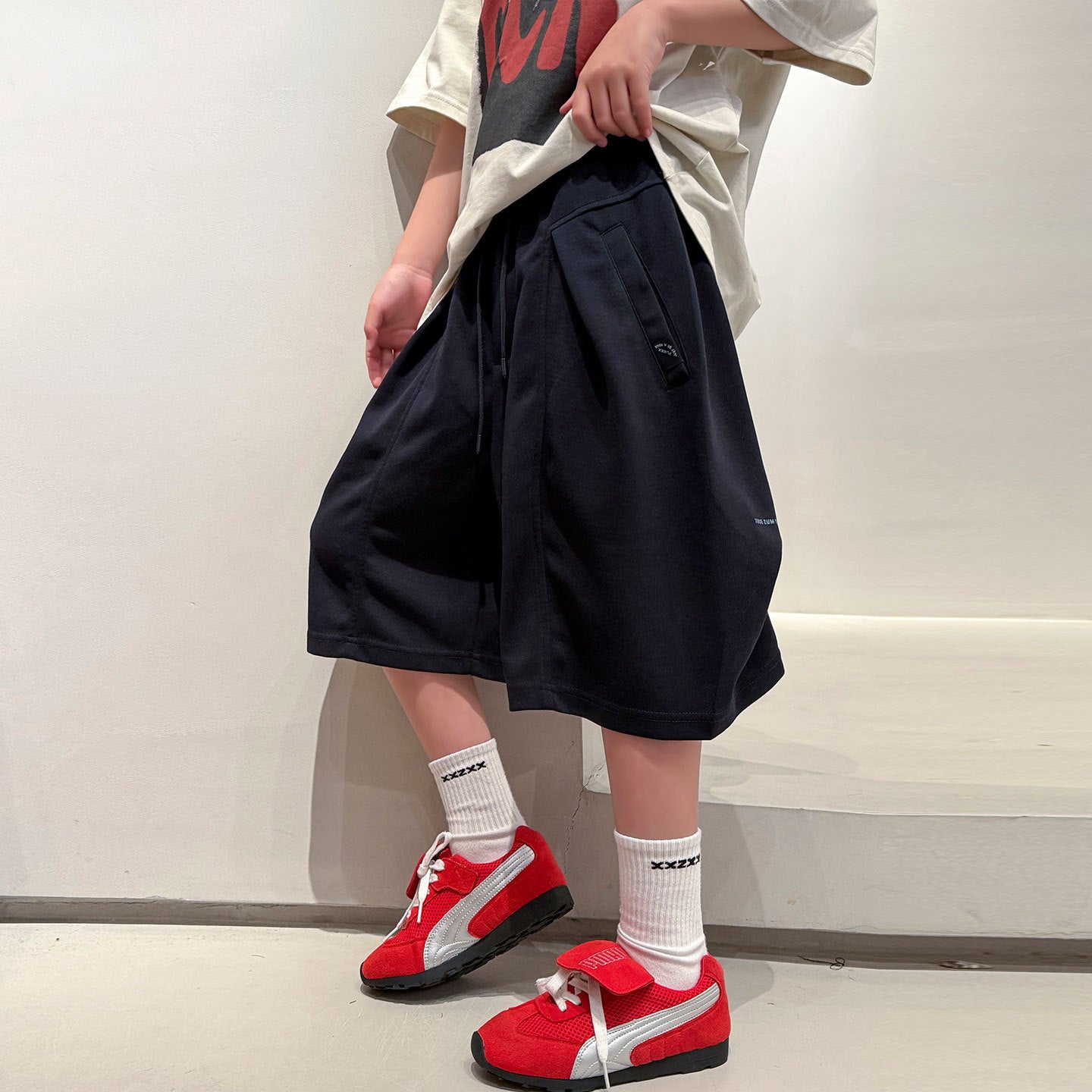 Children's Boy Summer Thin Middle Big Sports Children's Pants