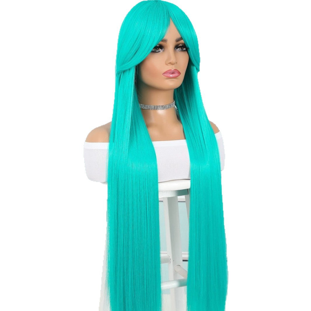 Universal Dress Up Colorful Long Straight Hair Cos Wig