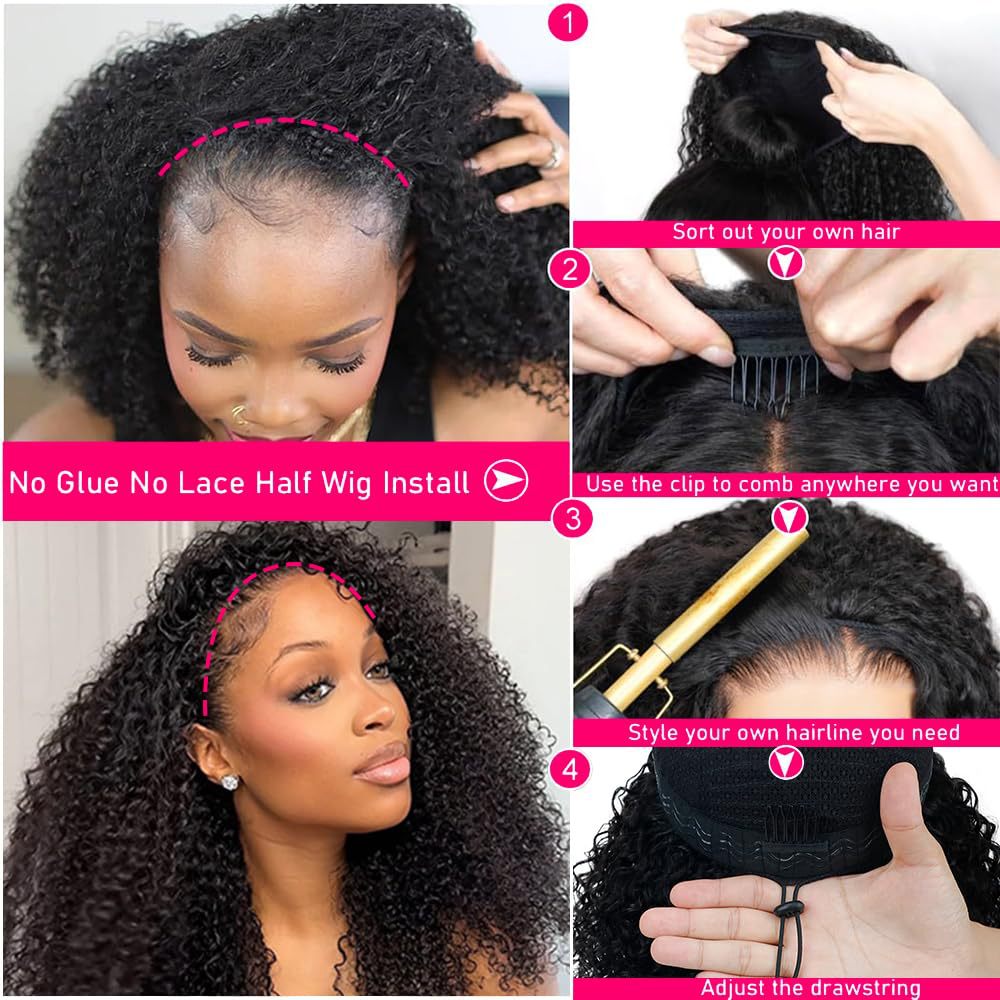 Classic Beautiful Charming Fashion Stylish Human Real Hair Wig