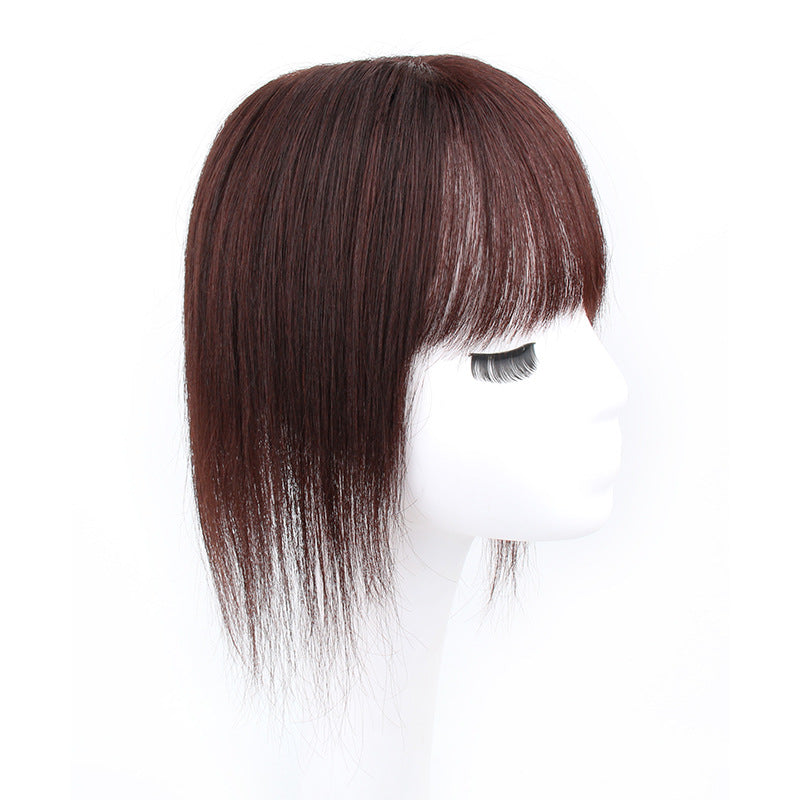 Hair Silk One-piece Head Replacement Extra Volume Breathable Ms. Long Wig
