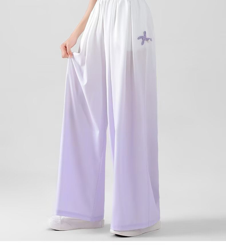 Children's Summer Thin Wear Older Ice Silk Anti Mosquito Children's Pants