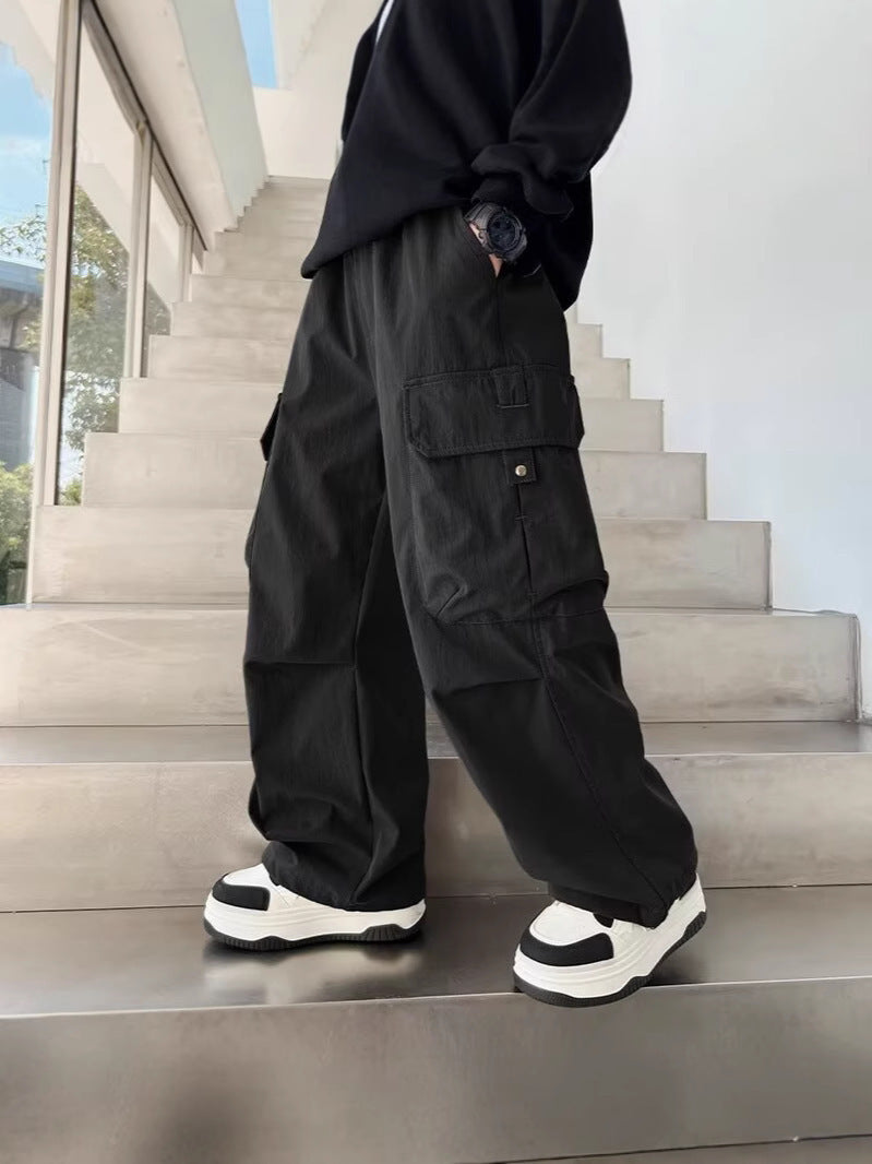 Children's Spring Overalls Fried Street Casual Clothes Children's Pants