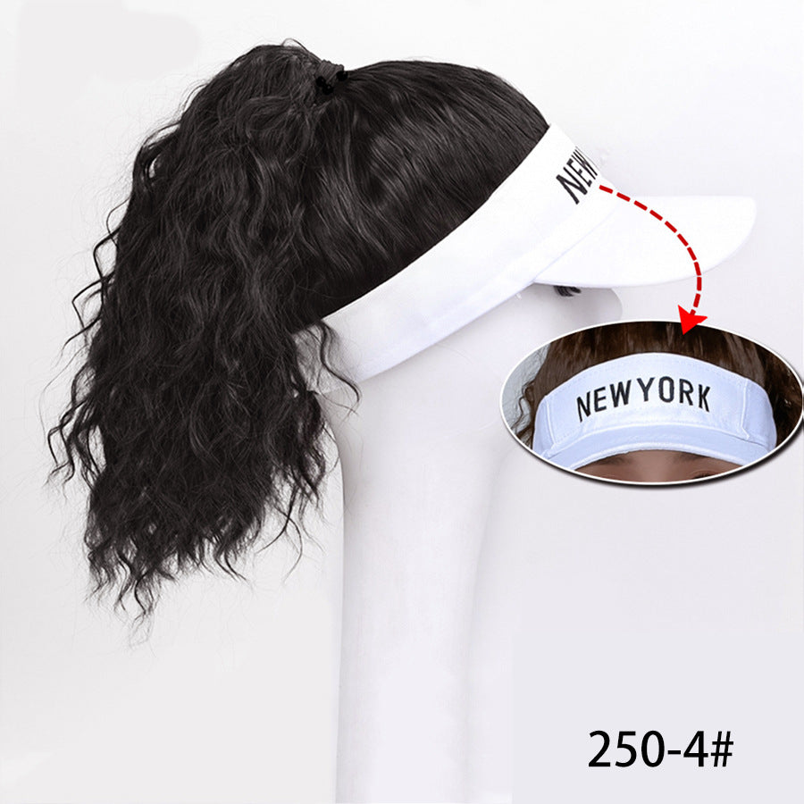 Integrated Fashion Summer Sun Ponytail Female Korean Other Wig