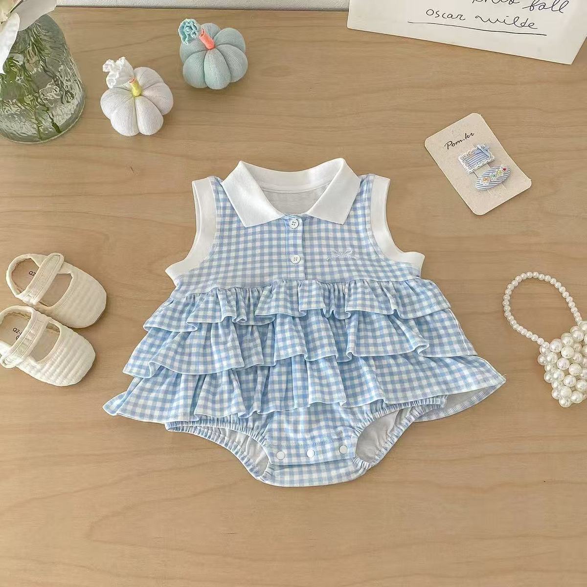 Summer Dress Hundred Days Dresses Full Moon One Year Old Jumpsuit, Climbing Suit