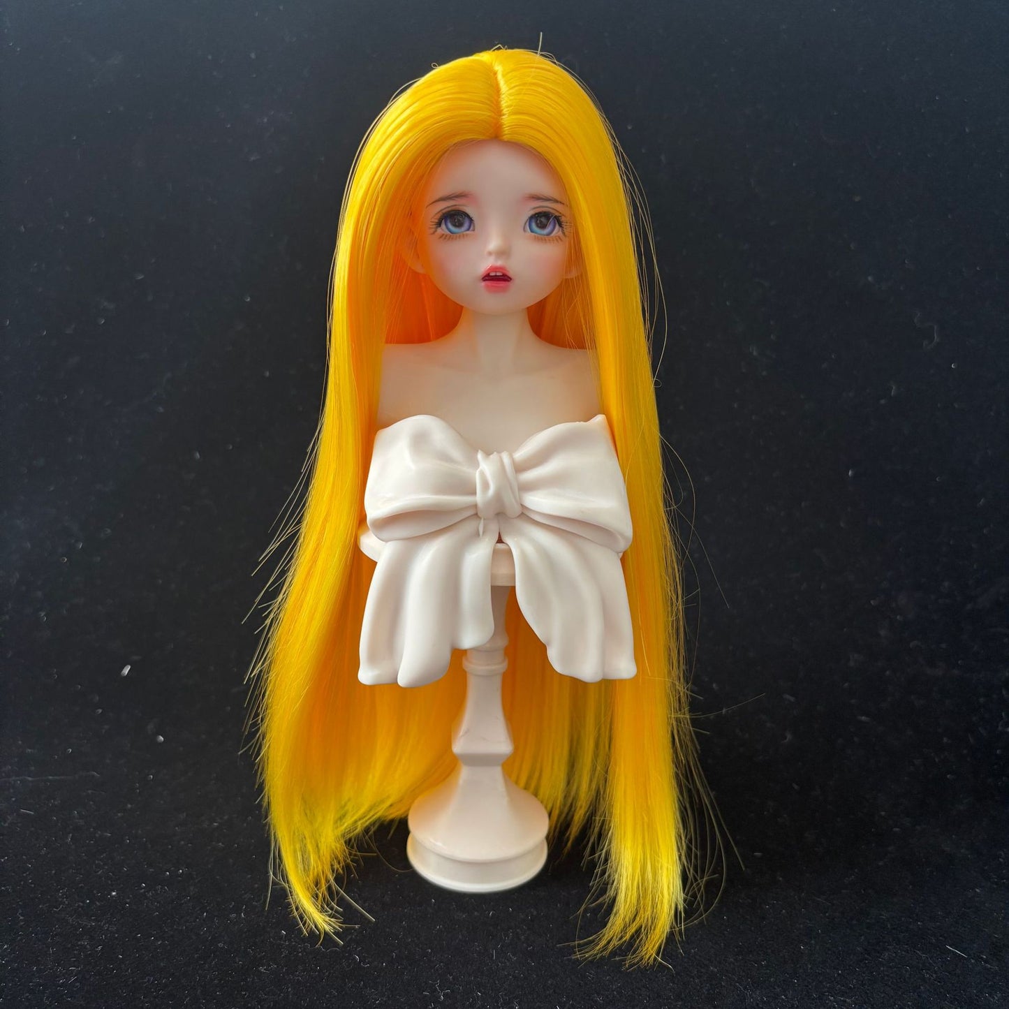 Silk Medium Long Straight Hair Dress Up Cos Wig
