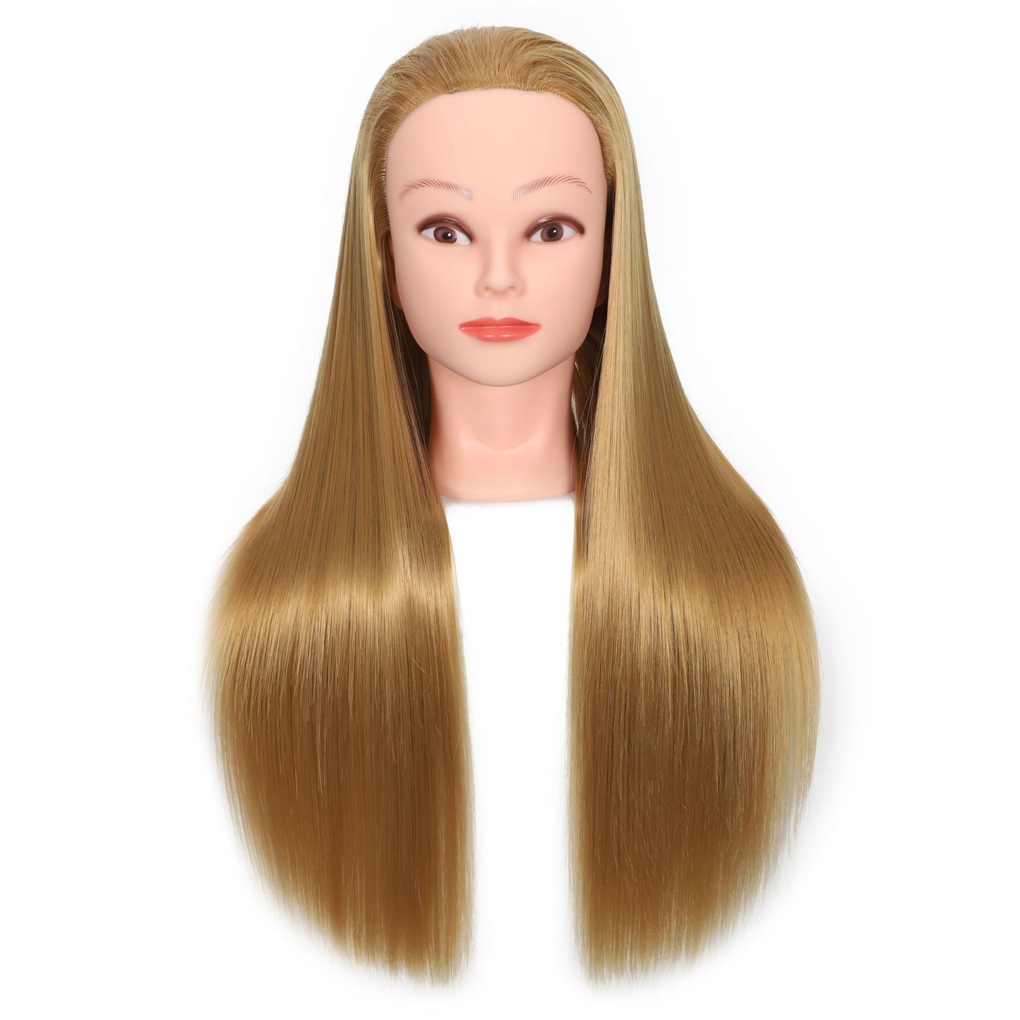 Hairdressing Practice Model Head Teaching Mannequin Hair Cutting Straightening Braiding Other Wig