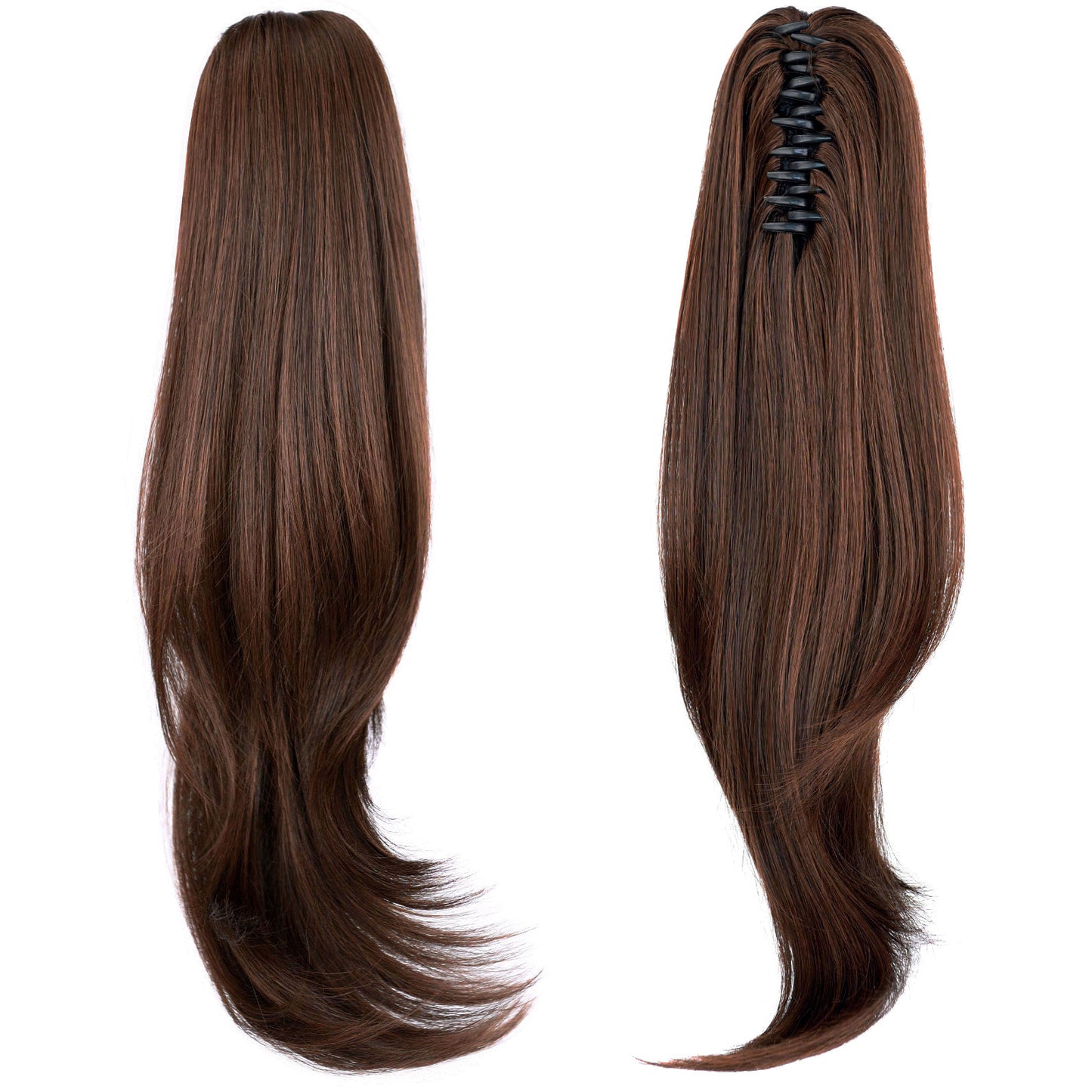 Women's Fiber Jaws Clamp Big Hair Claws High Wig Ponytail