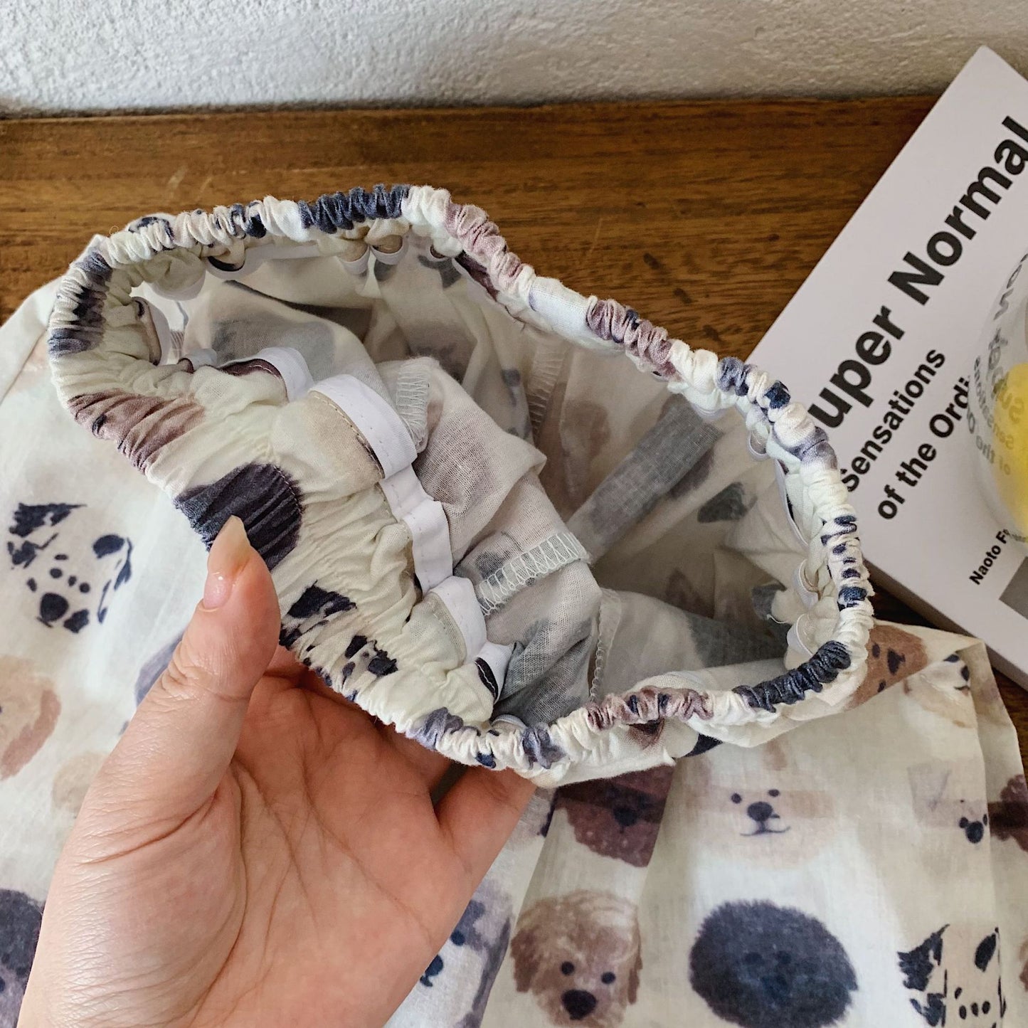 Children's Boy's Full Printed Puppy Thin Trousers Children's Pants