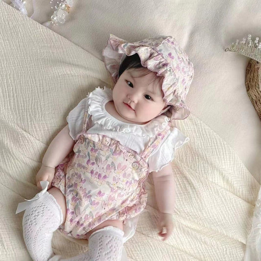 Summer Thin Triangle Short Sleeved Kazakhstan Romper Jumpsuit, Climbing Suit