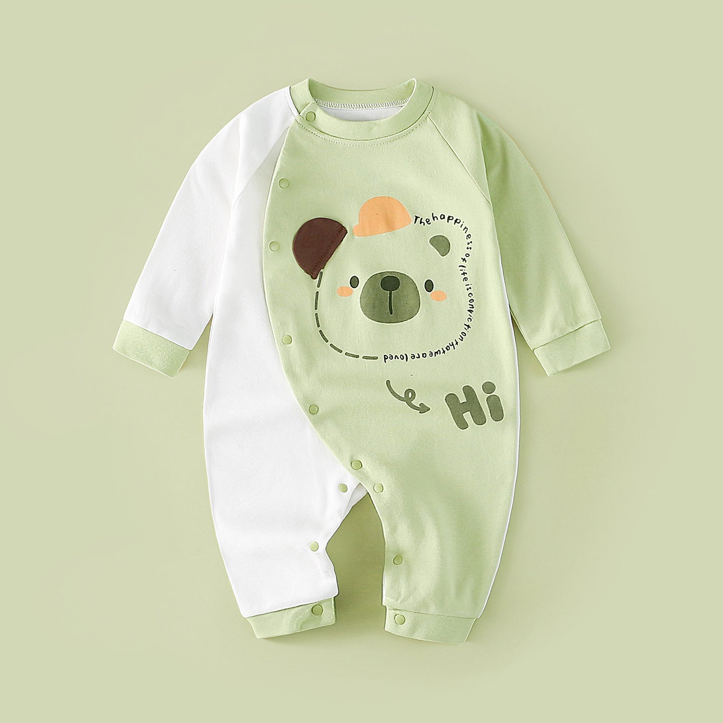 Cotton Born Clothes Boys Romper Outwear Jumpsuit, Climbing Suit