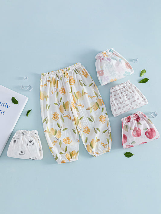 Summer Thin Trousers Loose Infant Outing Anti Mosquito Boys Children's Pants