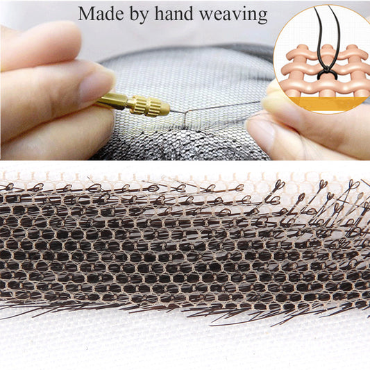 Men's Imitation Eyebrows Hair Crocheted Fake Invisible Other Wig