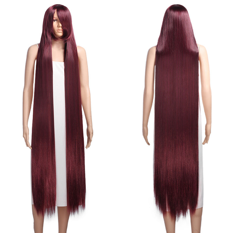 Costume Long Straight Hair Thickened Gram Universal Cos Wig