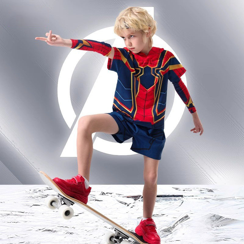 Children's Protection Ice Sleeve Sports Clothing T-shirt Children's Suit