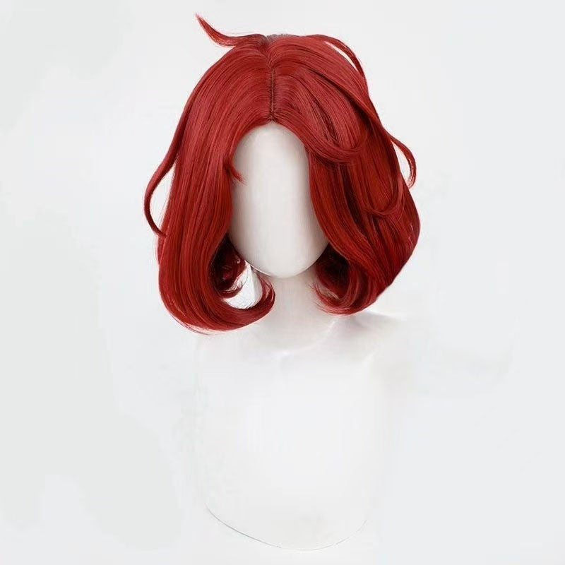 Egg Puff Party Double Ponytail Linkage Simulation Cos Wig