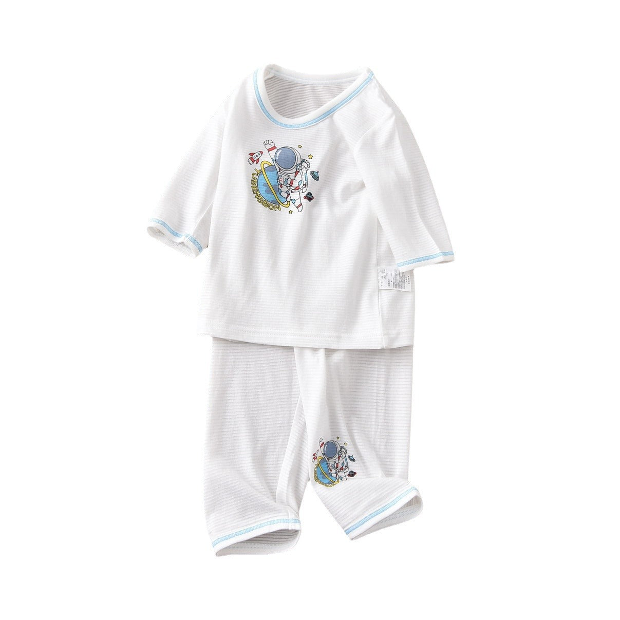 Children's Cropped Pants Short Home Wear Summer Thin Children's Suit