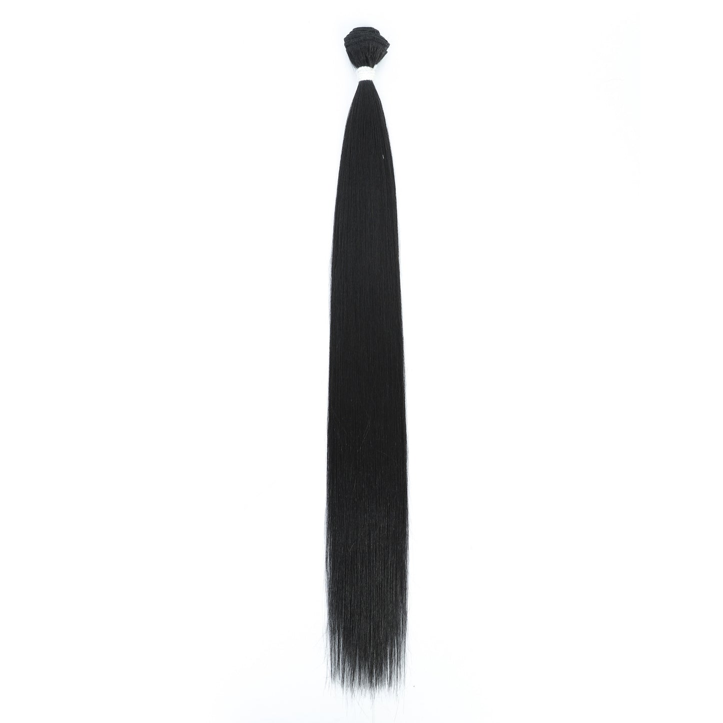 Women's Chemical Fiber African Hair Band Weft Long Straight Wig