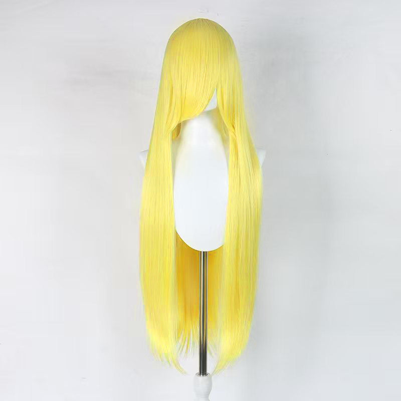 Straight Hair Rose Internal Net Simulation Scalp Secondary Element Cos Wig