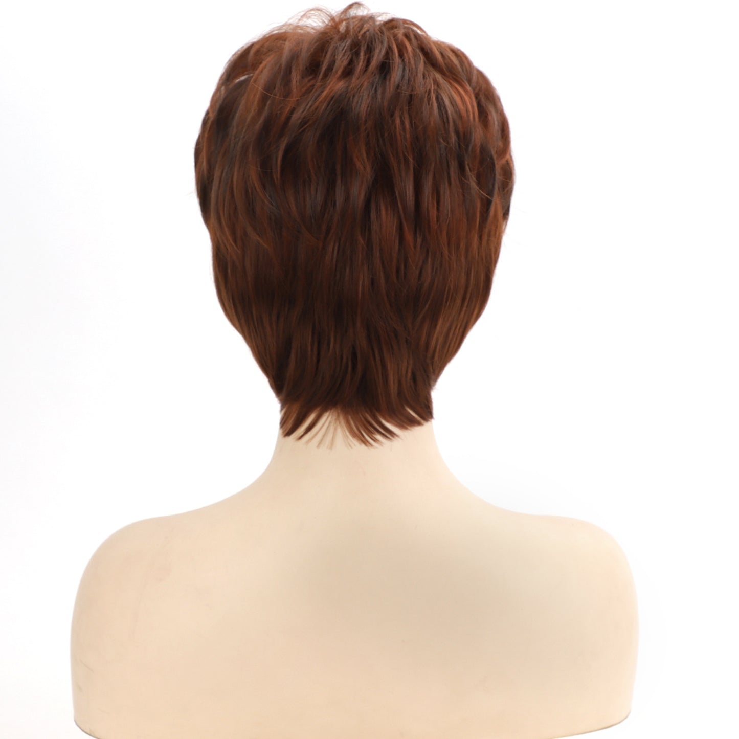 Versatile Beautiful Women's Fluffy Chemical Fiber Wig Short Curly Hair