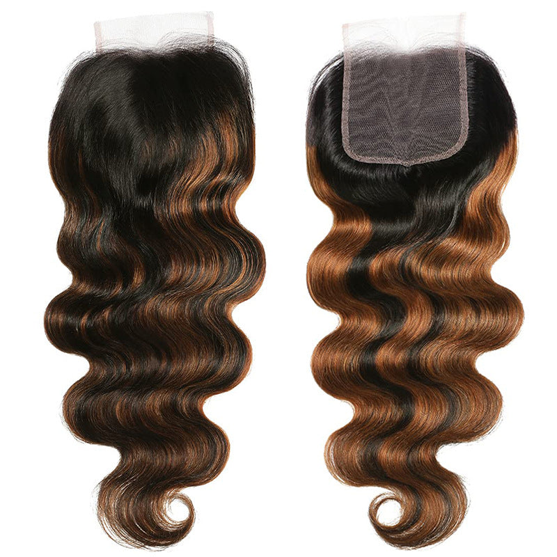 Trendy Graceful Human Hair Weft Piece Other Wig