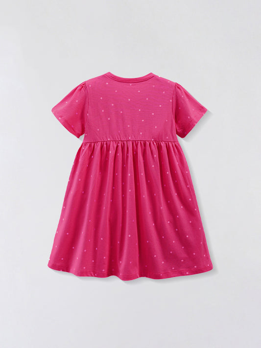 Summer Shirt Plaid Fashion Trendy Cartoon Children's Dress