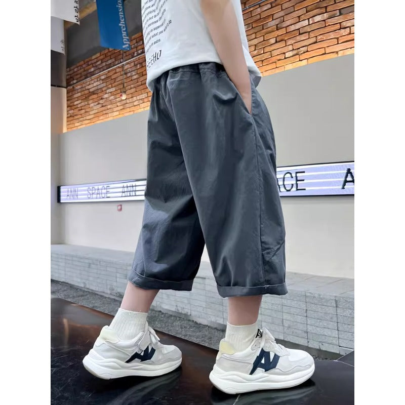 Children's Summer Casual Shorts Trendy Handsome Fashionable Clothing Boy's Fried Street Children's Pants