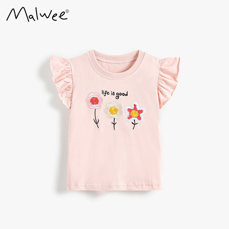 Children's Summer Comfortable Short-sleeved Casual Top Clothing Children's T-shirt